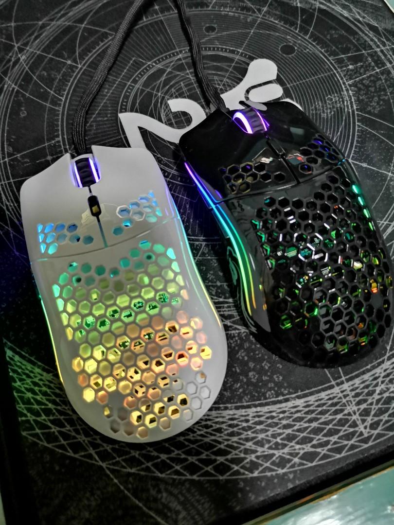 Glorious Model O Gaming Mouse Glossy Black Computers Tech Parts Accessories Mouse Mousepads On Carousell