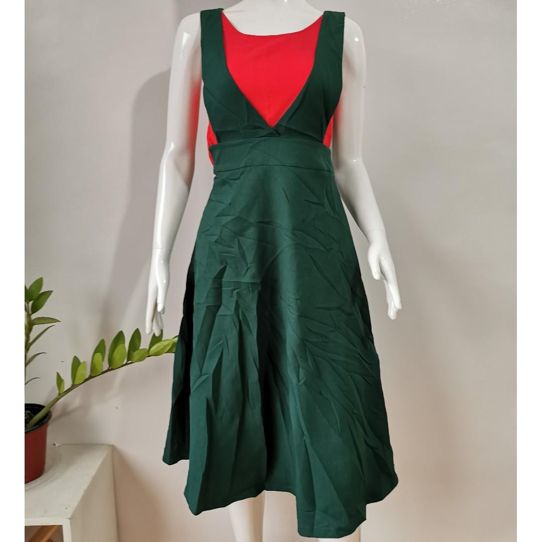 Green new arrivals jumper skirt