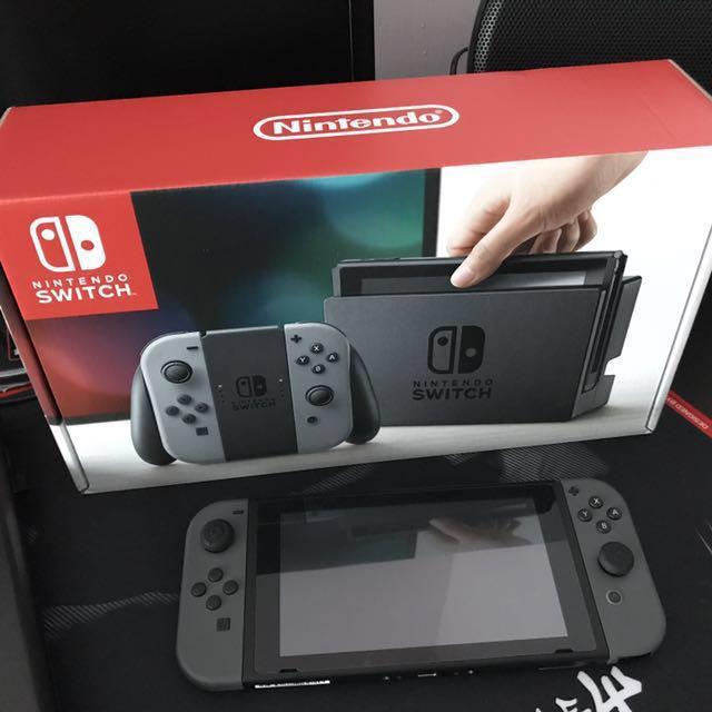 nintendo switch grey for sale