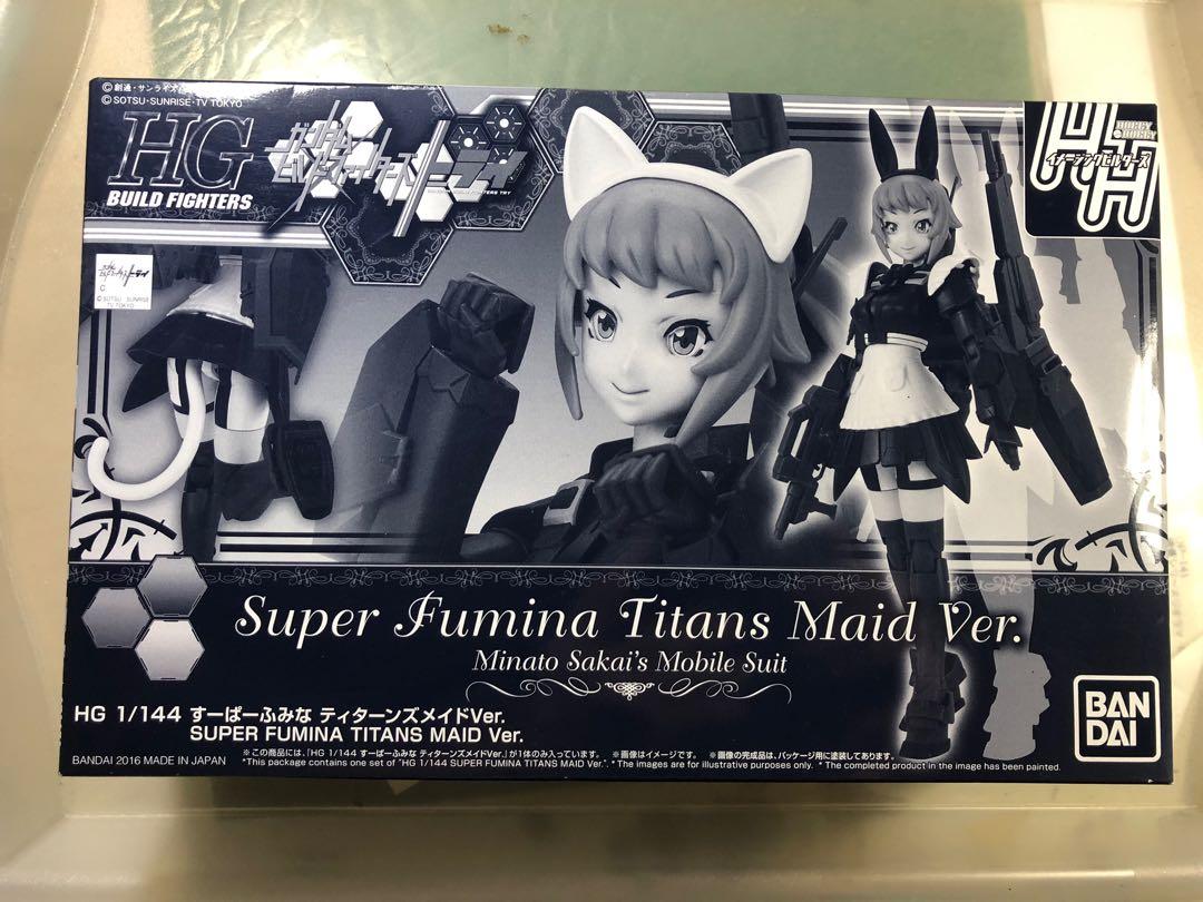 Hg 超級星野文奈迪坦斯女僕ver 玩具 遊戲類 玩具 Carousell