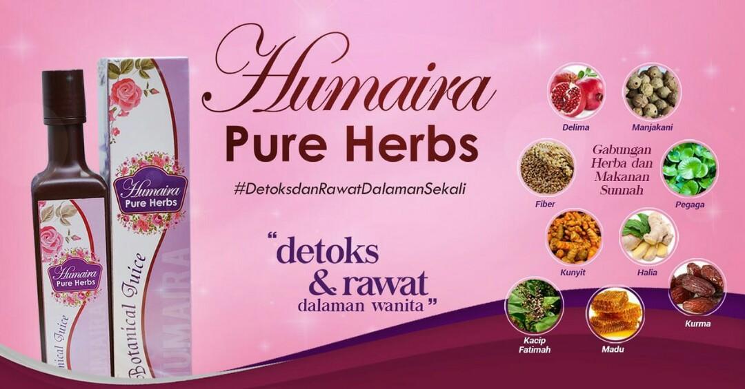 Humaira Pure Herb Minuman Kesihatan Dalaman Wanita Health Beauty Skin Bath Body On Carousell
