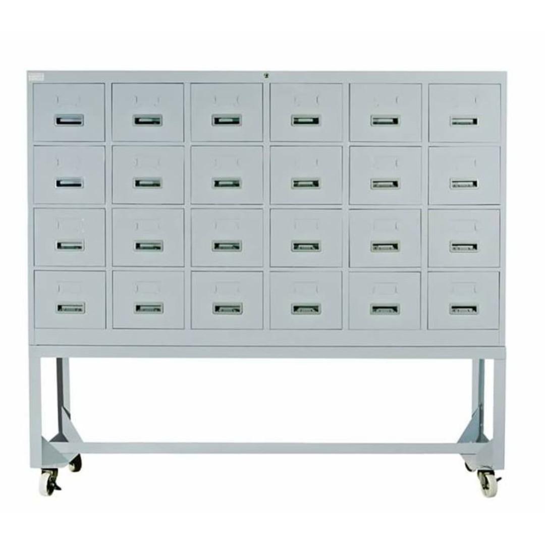 Index Card Cabinet Home Furniture Furniture Fixtures Office Furniture On Carousell