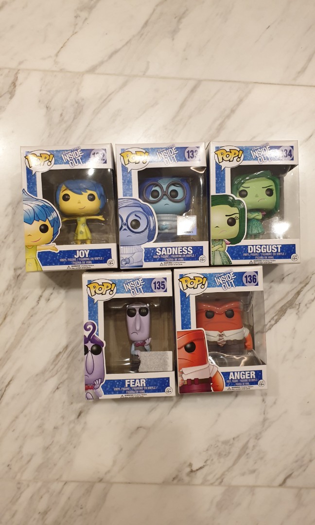 Inside out funko pop set top