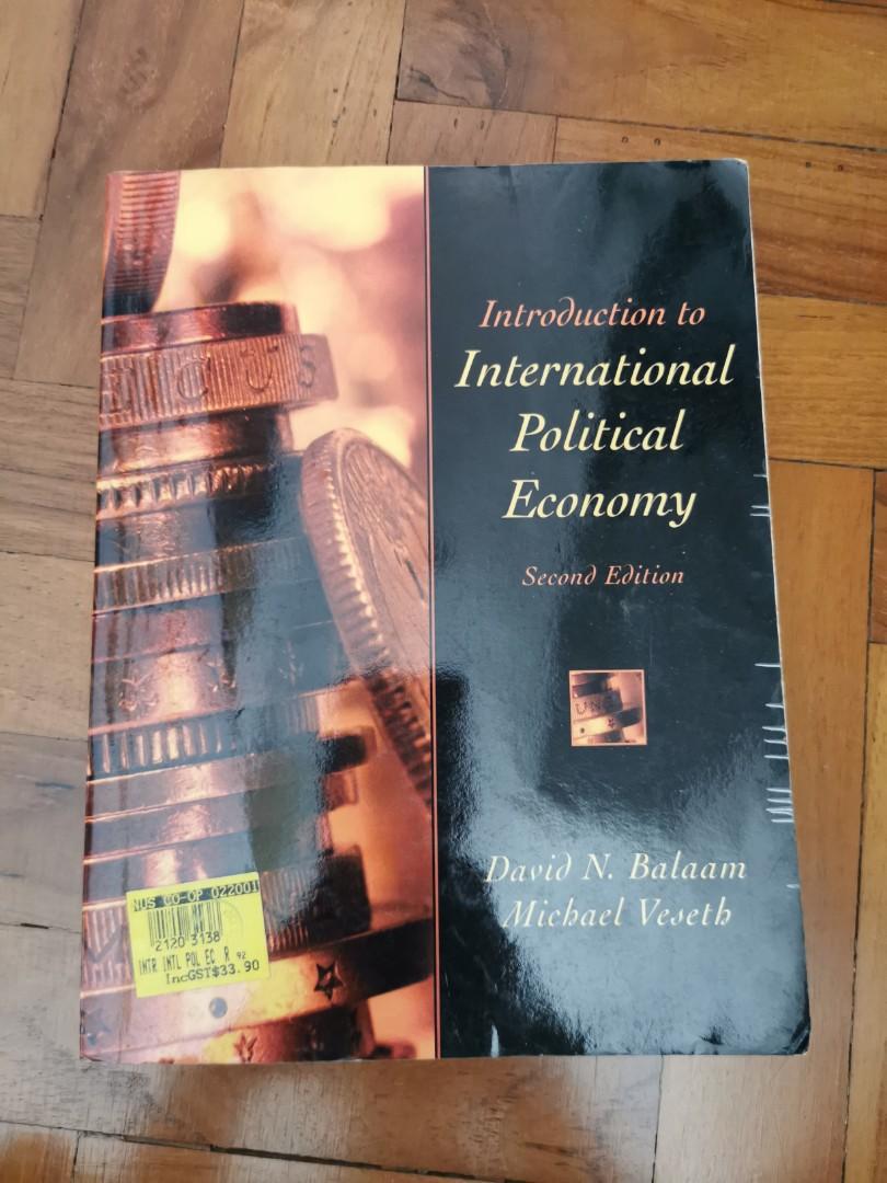 Introduction To International Political Economy Books Stationery Textbooks Tertiary On Carousell
