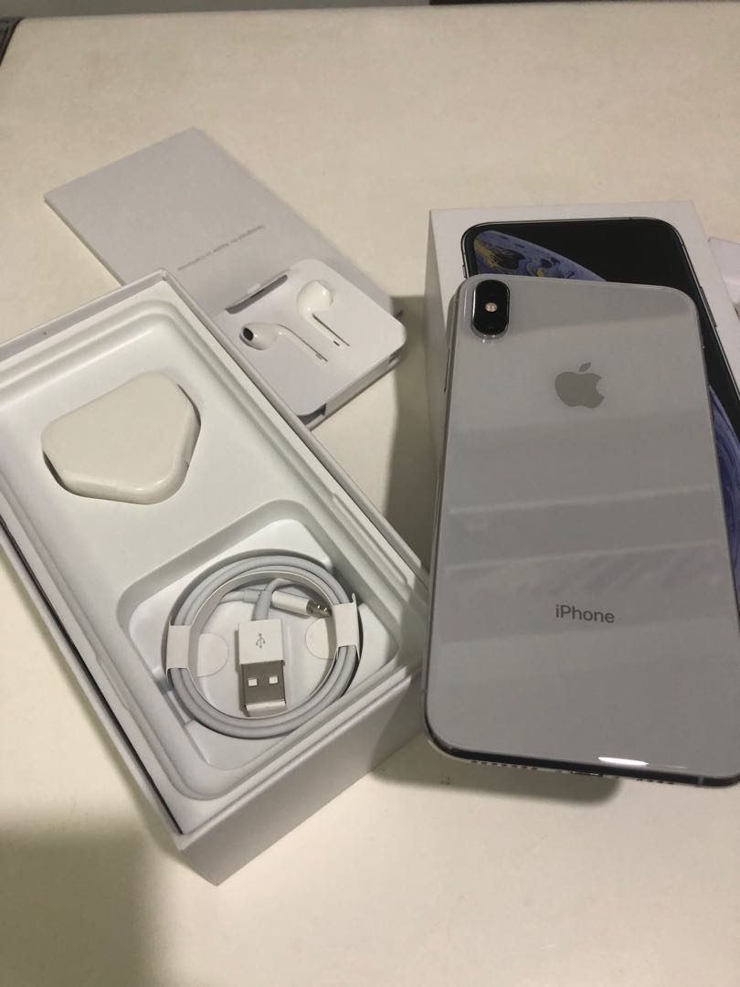 特販格安iPhone XS Max 256 Silver スマートフォン本体