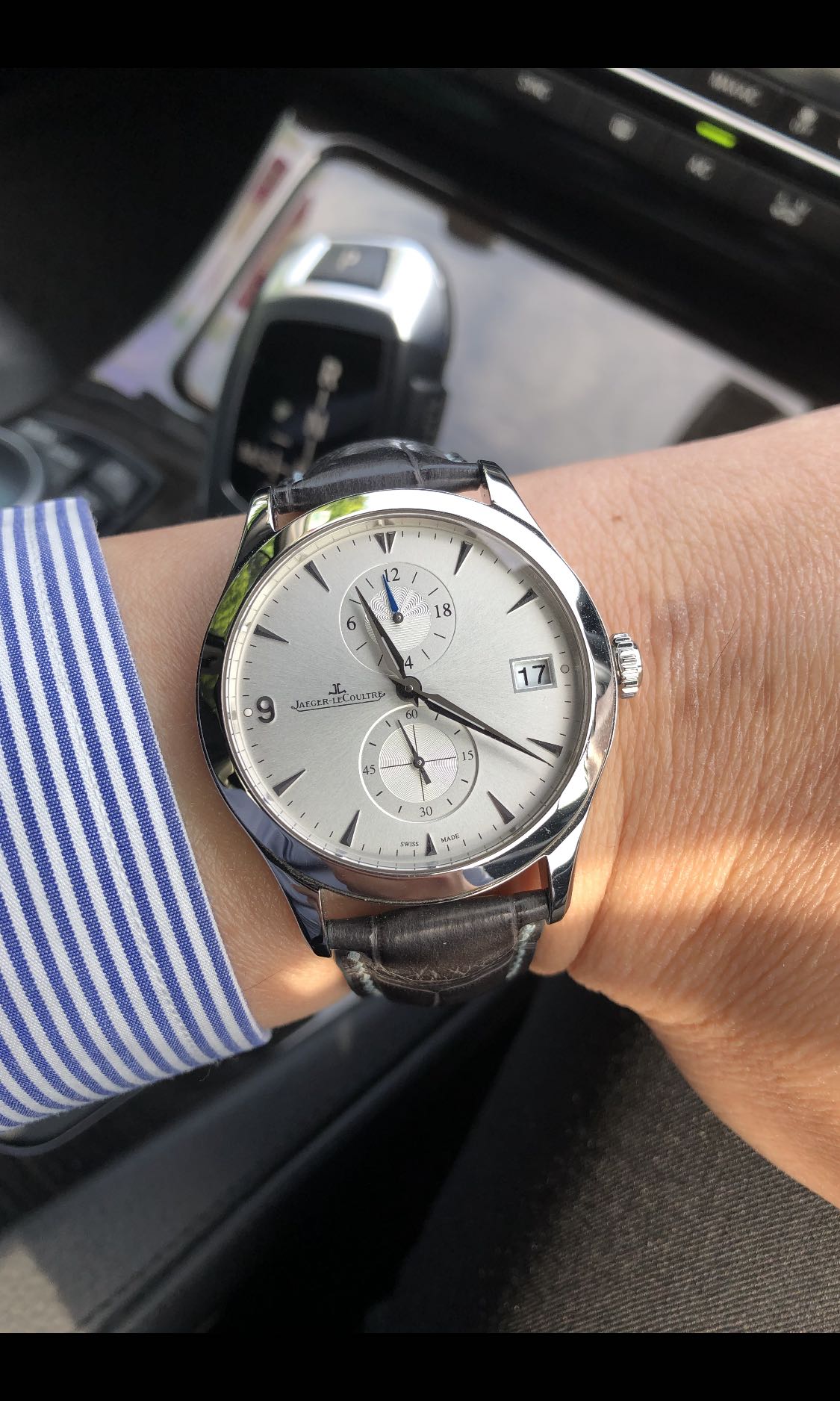 Jaeger LeCoultre JLC Master Control Hometime Luxury Watches on