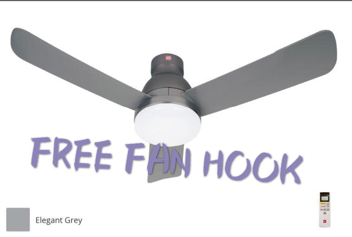 Kdk K12ux 48 3 Blade Ceiling Fan With Led On Carousell