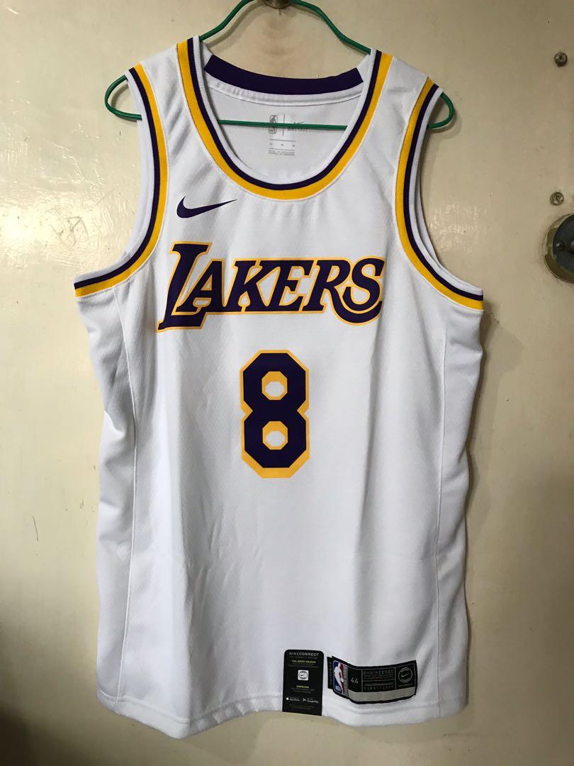 kobe bryant swingman jersey white