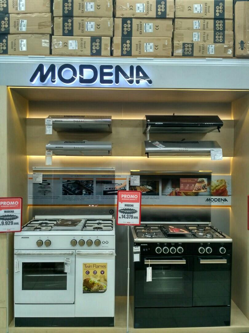 Kompor Gas MODENA BH 0725 2TK+3RING BURNER BUILT IN HOB, Elektronik