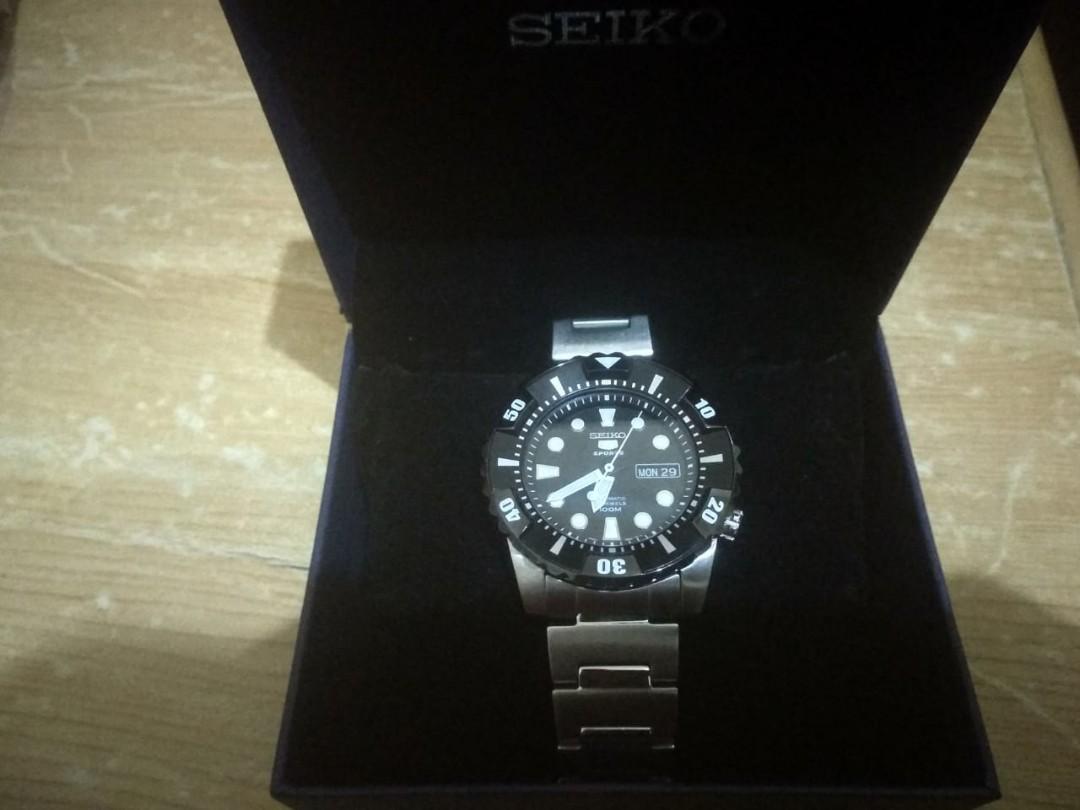 Mens Seiko 5 Automatic Divers Watch 7s36 04z0 23jewels 45mm Fesyen Pria Jam Tangan Di Carousell