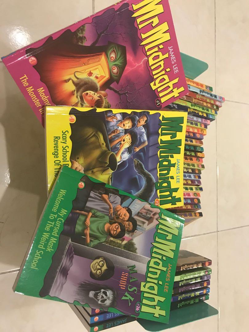 Mr Midnight (Category: Storybooks) located in Georgetown. Submitted by sunflour (Listing ID 242526981, Image 2). Description: All 32 books All books as good as new Sequel from #1 to #28 .. #32 to #33 and #40 to #41 All spooky stories .