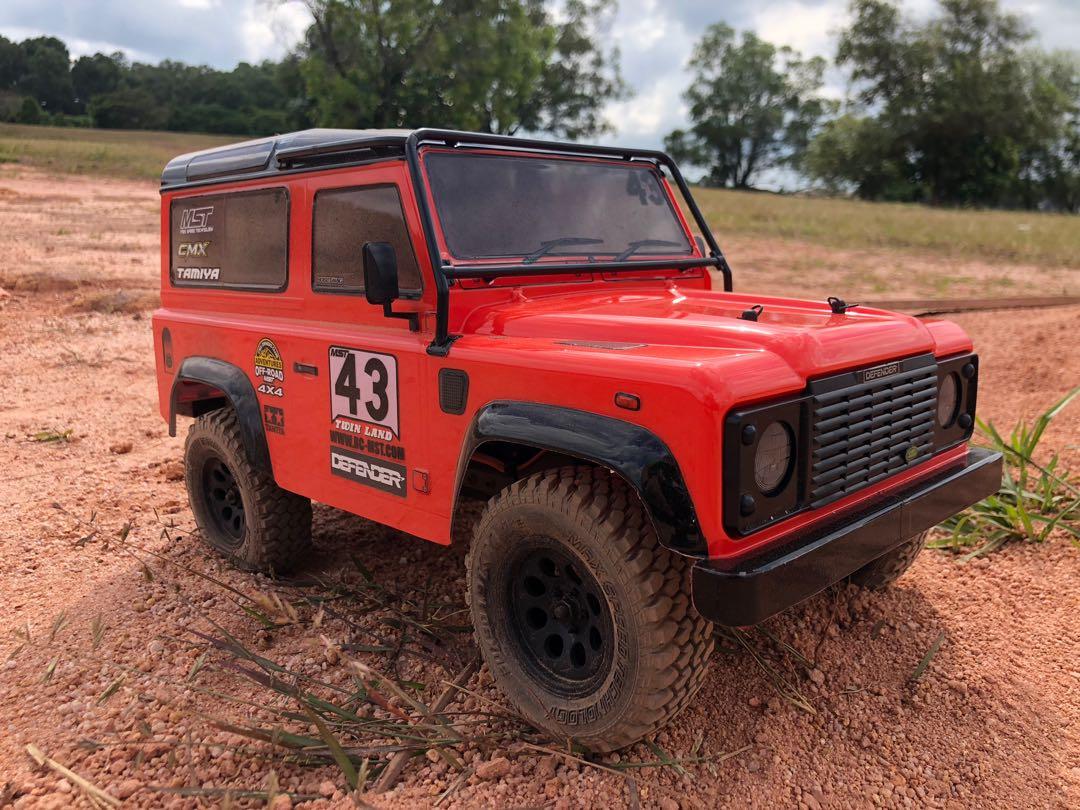 tamiya land rover defender build