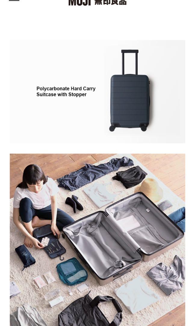 Muji 62L Luggage, Hobbies & Toys, Travel, Luggage on Carousell