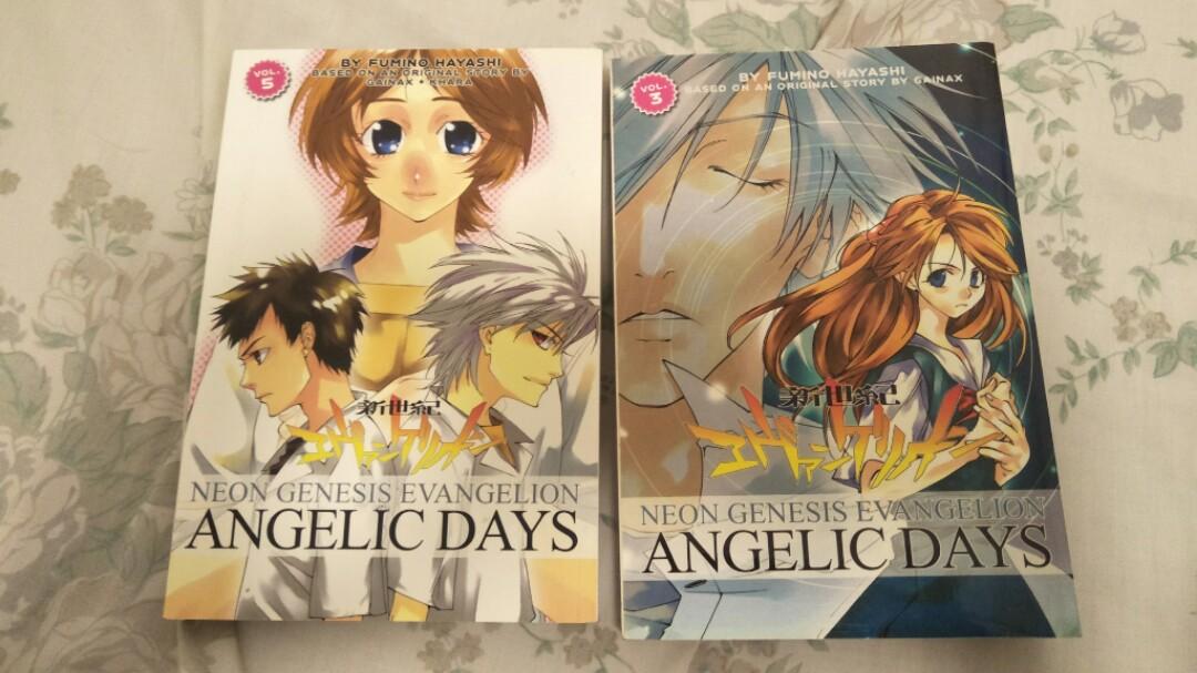 Neon Genesis Evangelion Angelic Days, Hobbies & Toys, Books