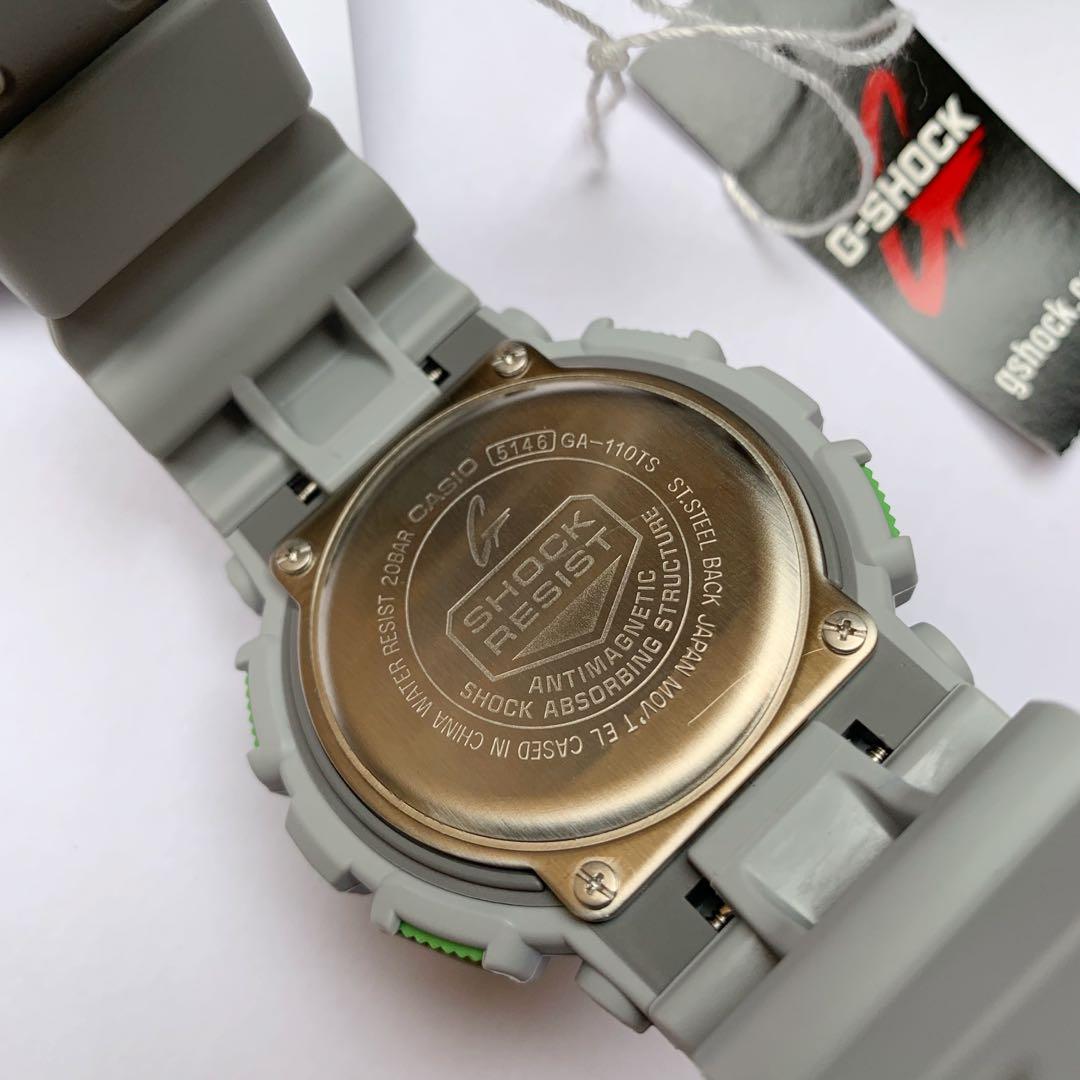 New Authentic Casio G Shock GA110TS 8A3 Watch Men s Fashion