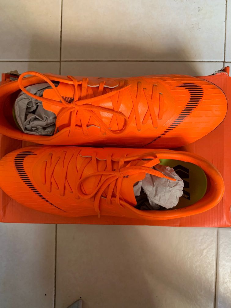 nike mercurial vapor 12 pro orange