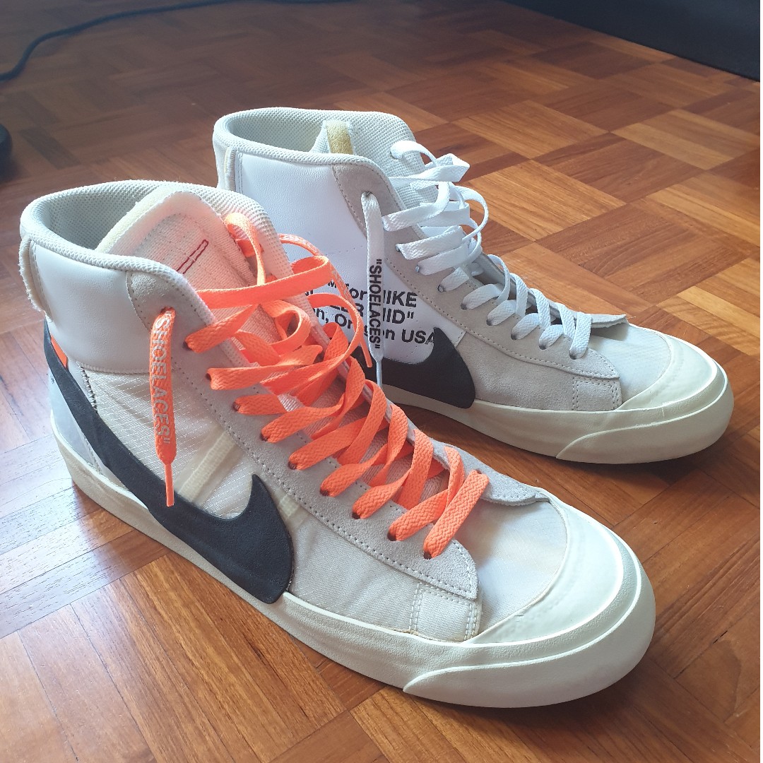 Nike x Off White Blazer (Signed by Virgil), Men's Fashion, Footwear,  Sneakers on Carousell