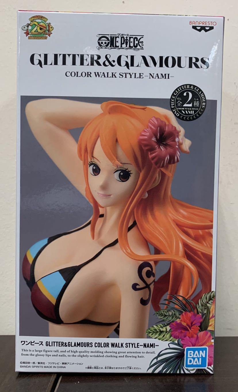 ONE PIECE GLITTER /& GLAMOURS COLOR WALK STYLE NAMI FIGURE B BANPRESTO 2019