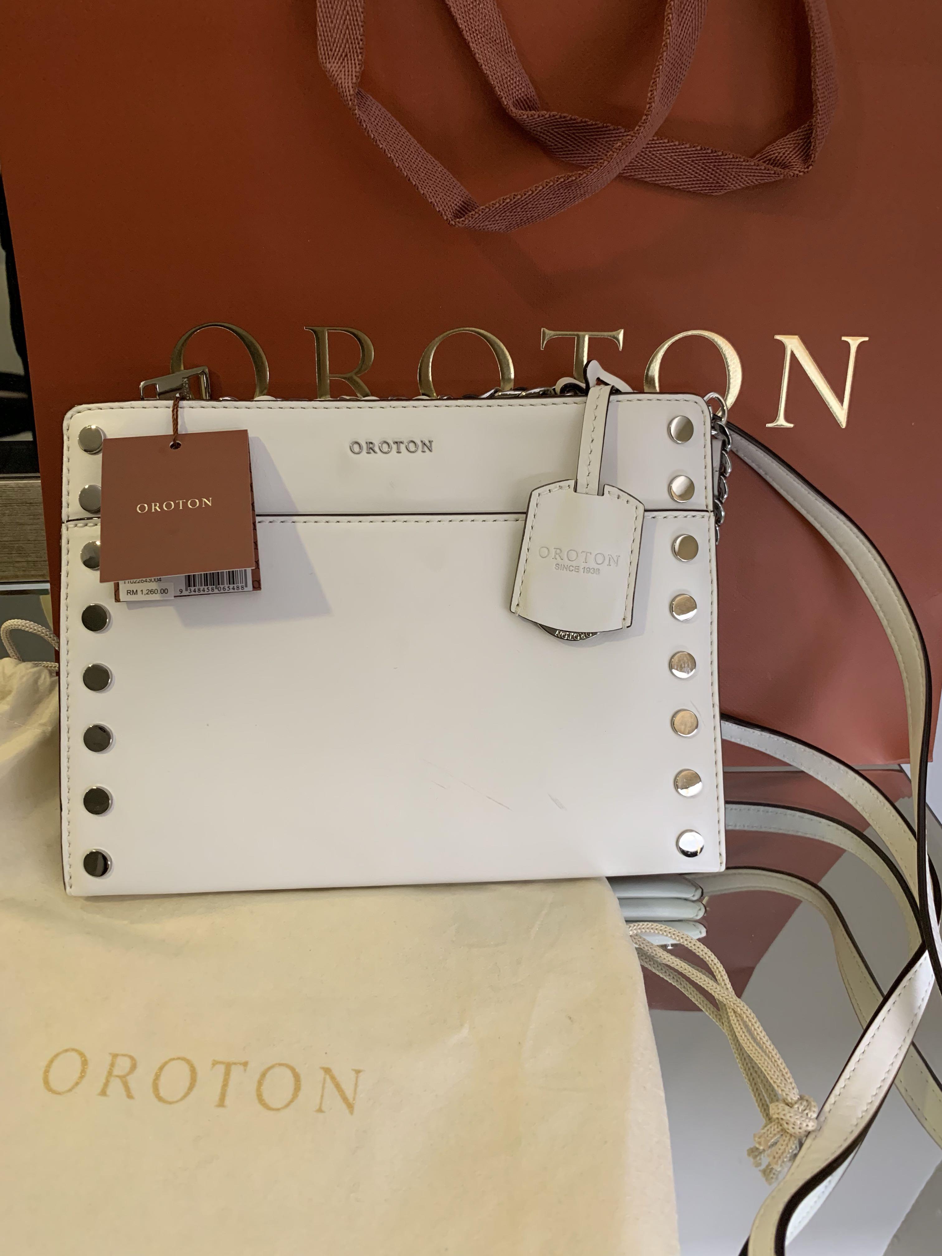 OROTON SLING BAG WHITE