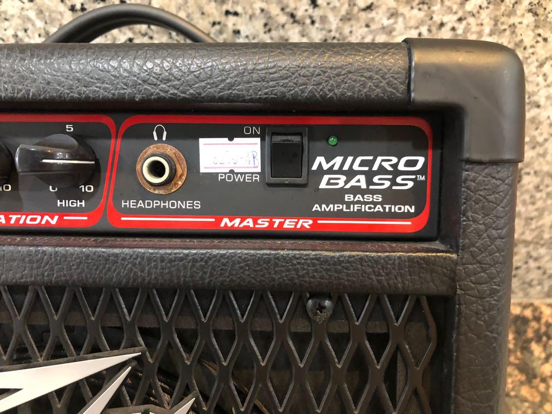 Peavey Microbass III 1x8 20W Bass Combo Amp, Hobbies & Toys, Music