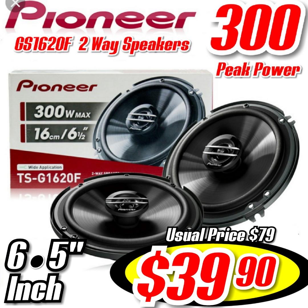 pioneer 2 way speakers
