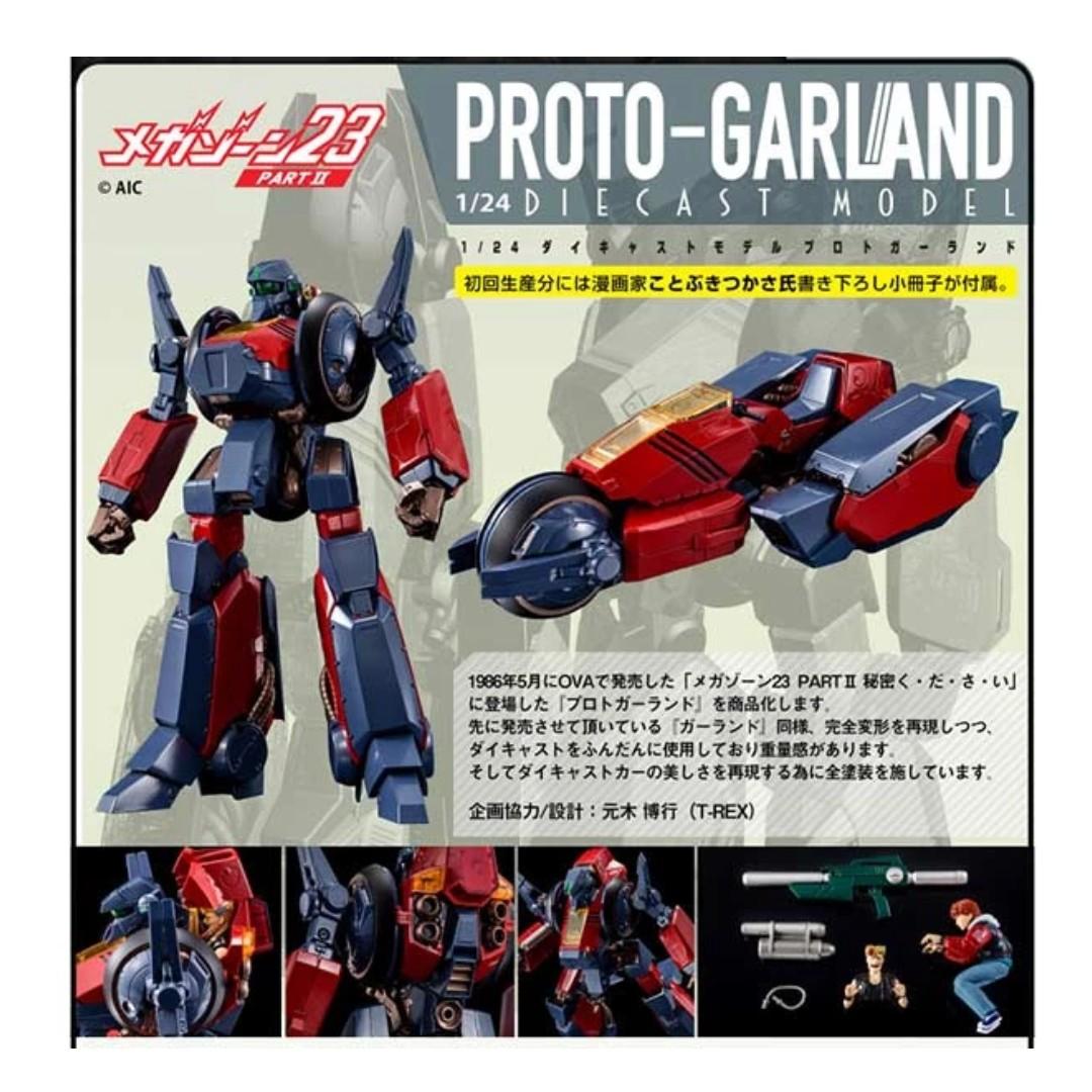 Wallpaper Po Megazone 23 Part Ii 1 24 Diecast Model Proto Garland Toys Free HD