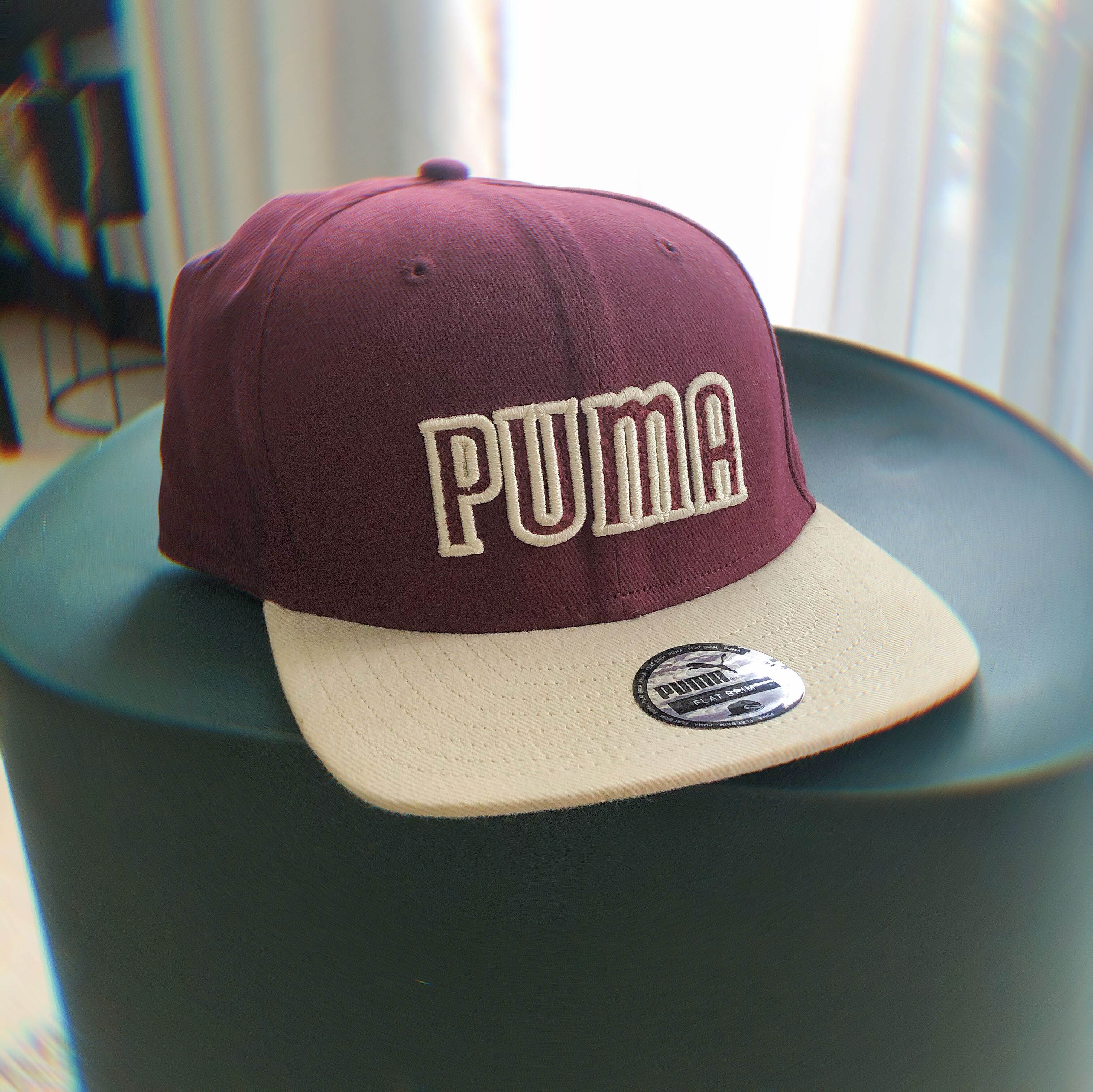puma flat brim cap