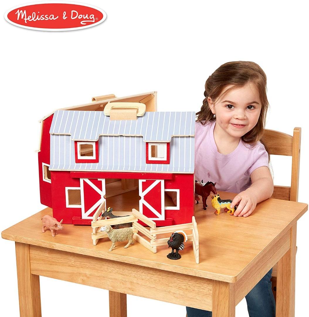 toy wooden farm yards