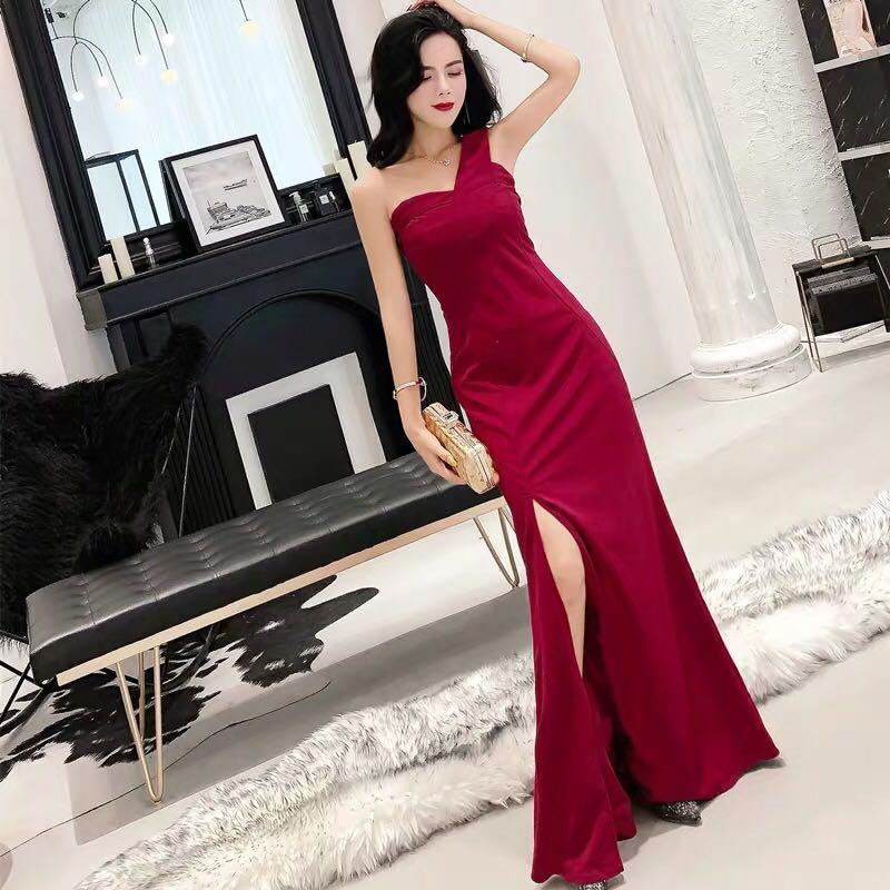 wine dinner gown