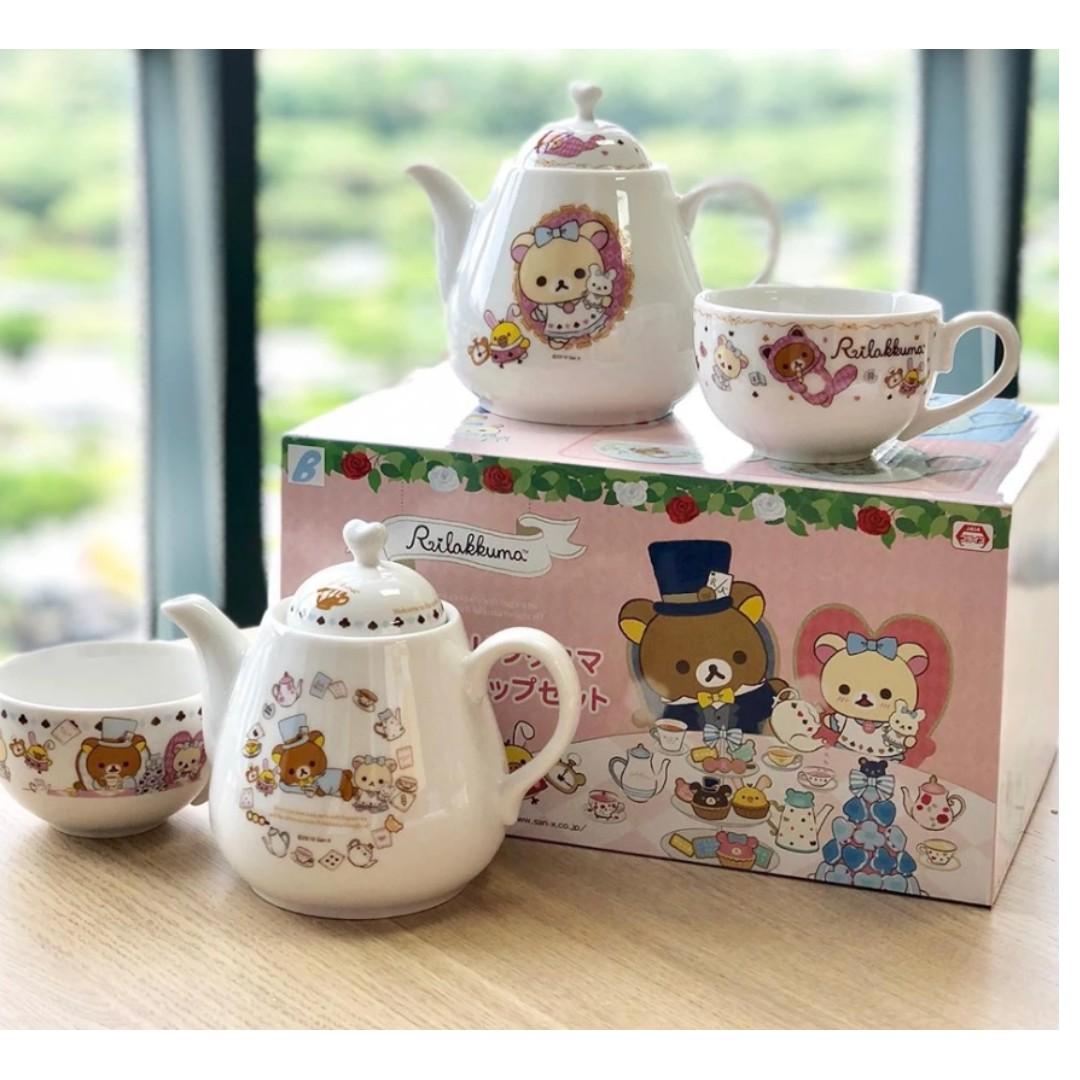 Rilakkuma tea set on sale