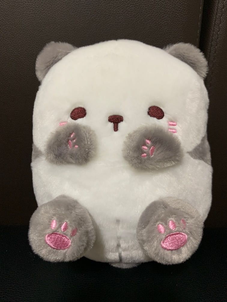 round panda plush