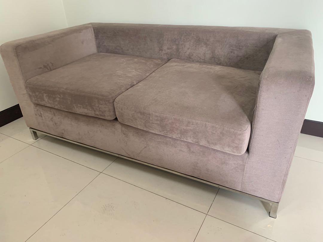 sala set for sale 2 seater sofa ottoman center table tv stand lampshade flower vase