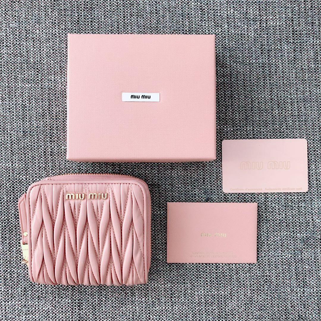 Miu miu shop wallet sale