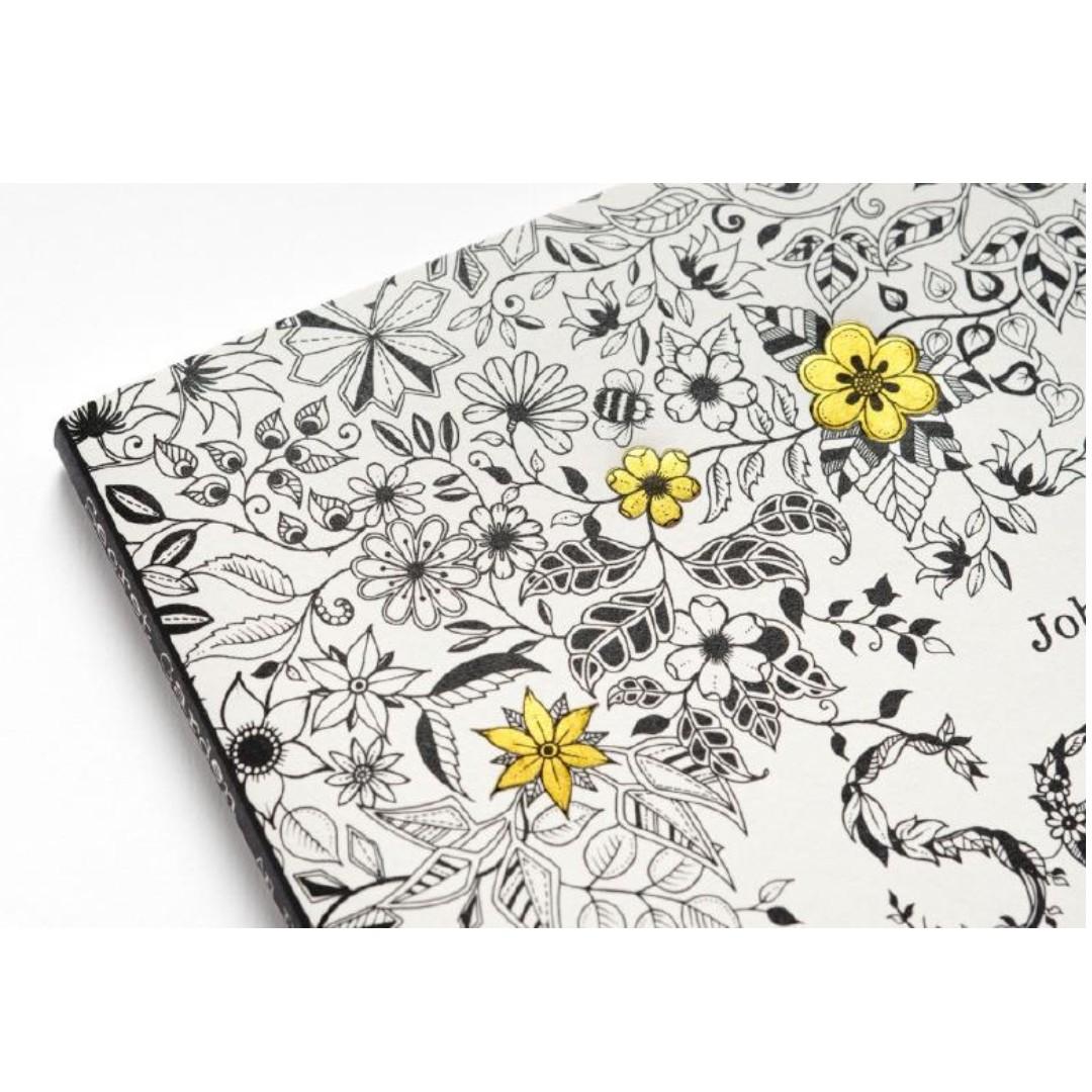 Secret Garden An Inky Treasure Hunt and Colouring Book Johanna Basford ...