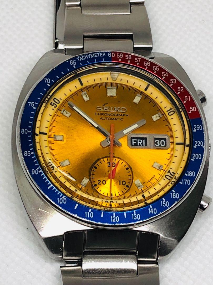 Seiko 6139 Pogue Rolex Chronograph Daytona Vintage Datejust Speedmaster  Omega, Men's Fashion, Watches & Accessories, Watches on Carousell