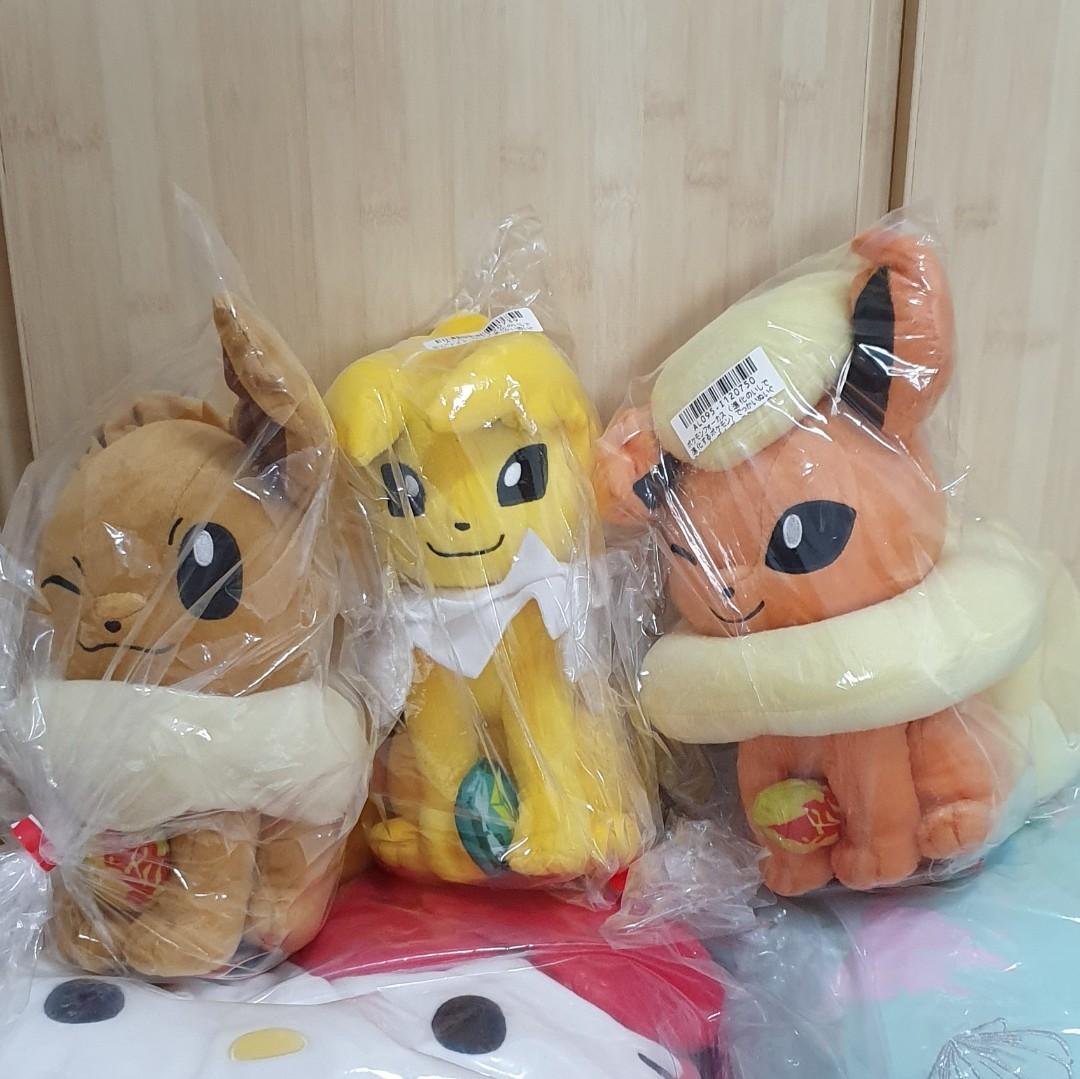 Pokemon Pikachu Eevee Gengar Mew Pouch Bag Only from Japan Kuji Very rare!