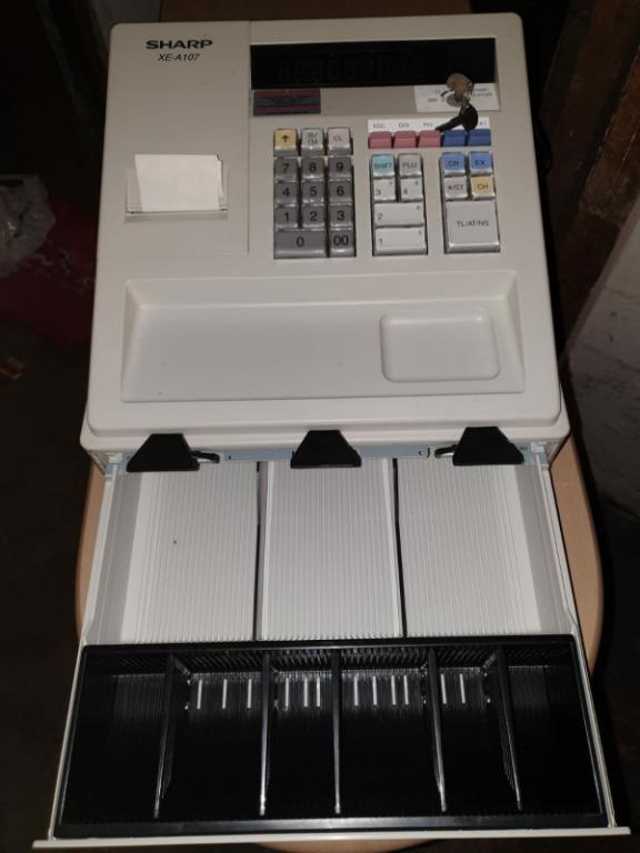 Sharp XE A107 electronic cash register mesin duit, TV & Home