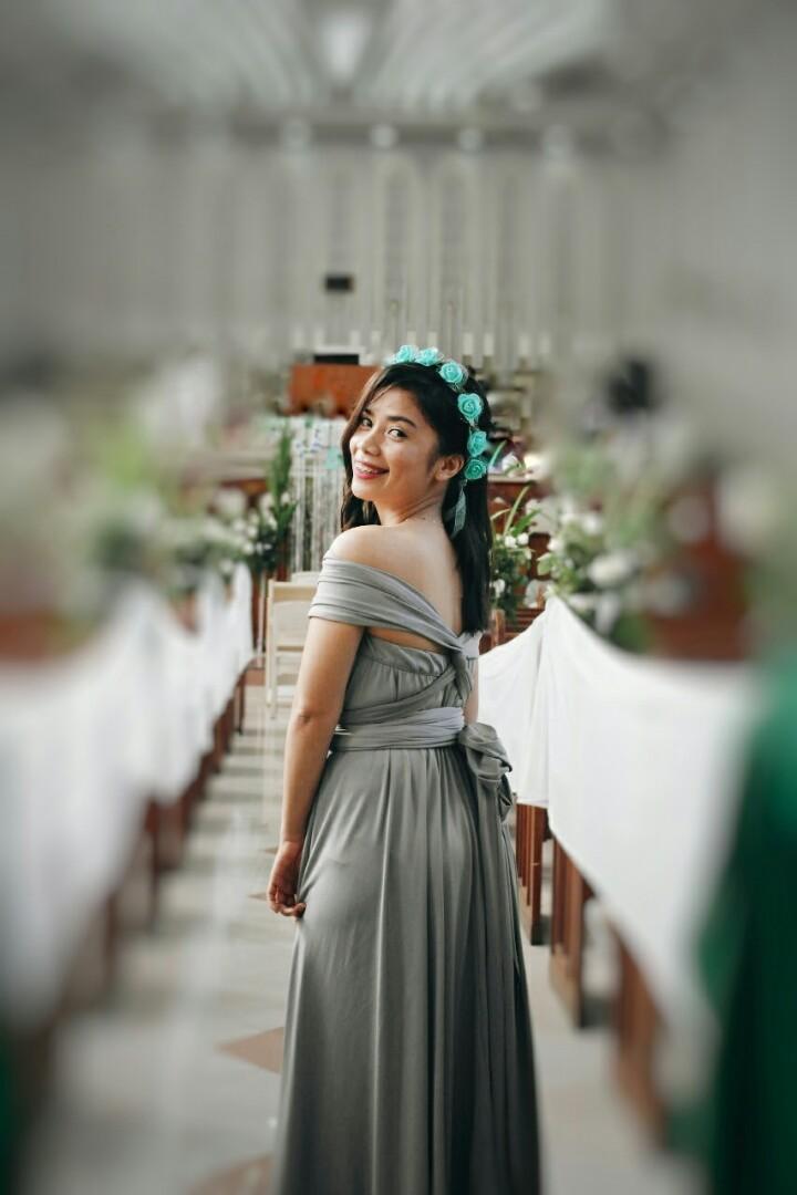 Silver infinity clearance dress