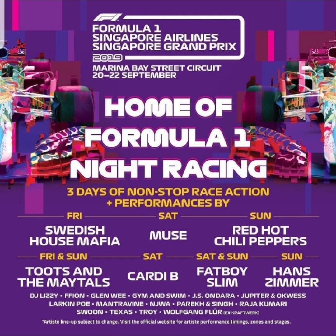 f1 2019 concert