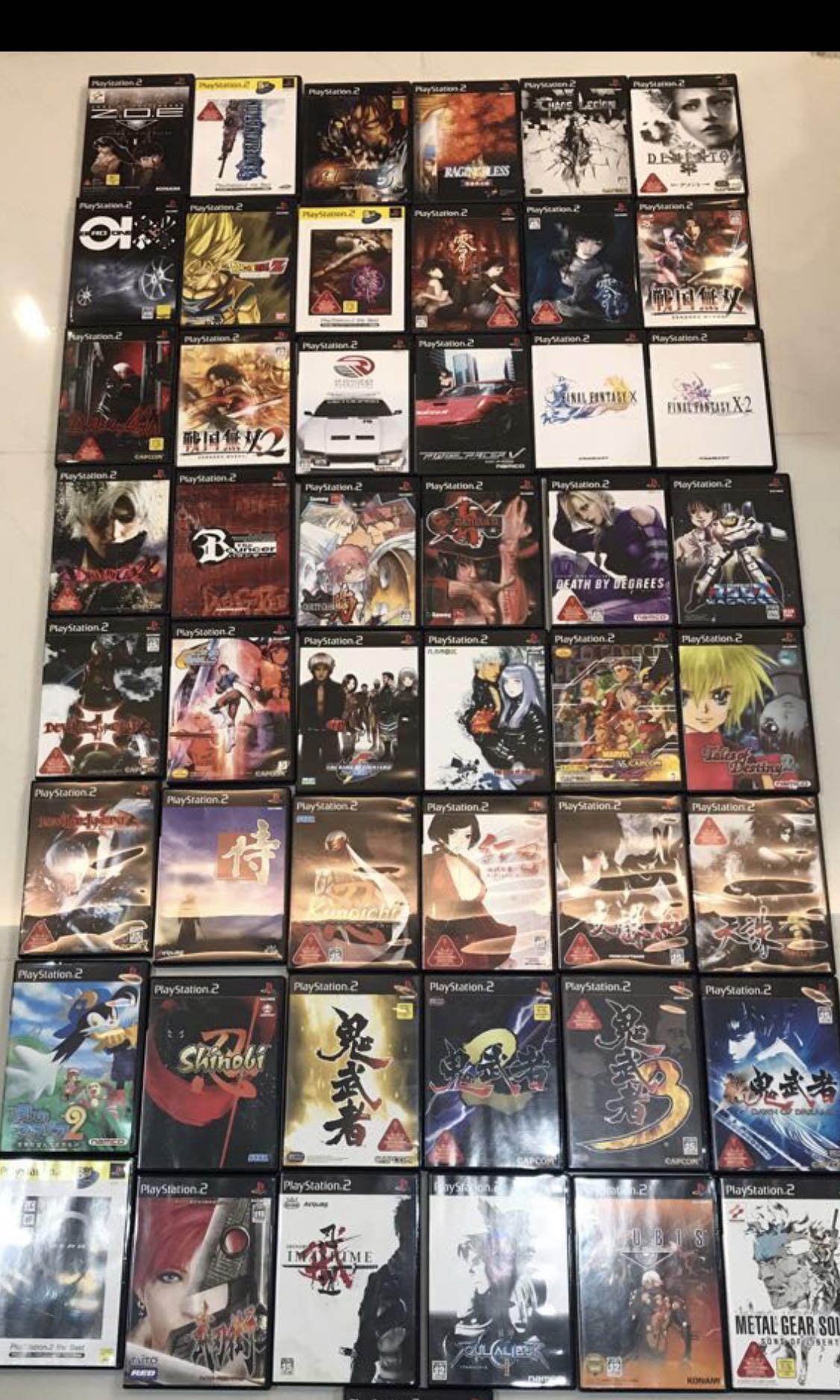 ps2 japanese games