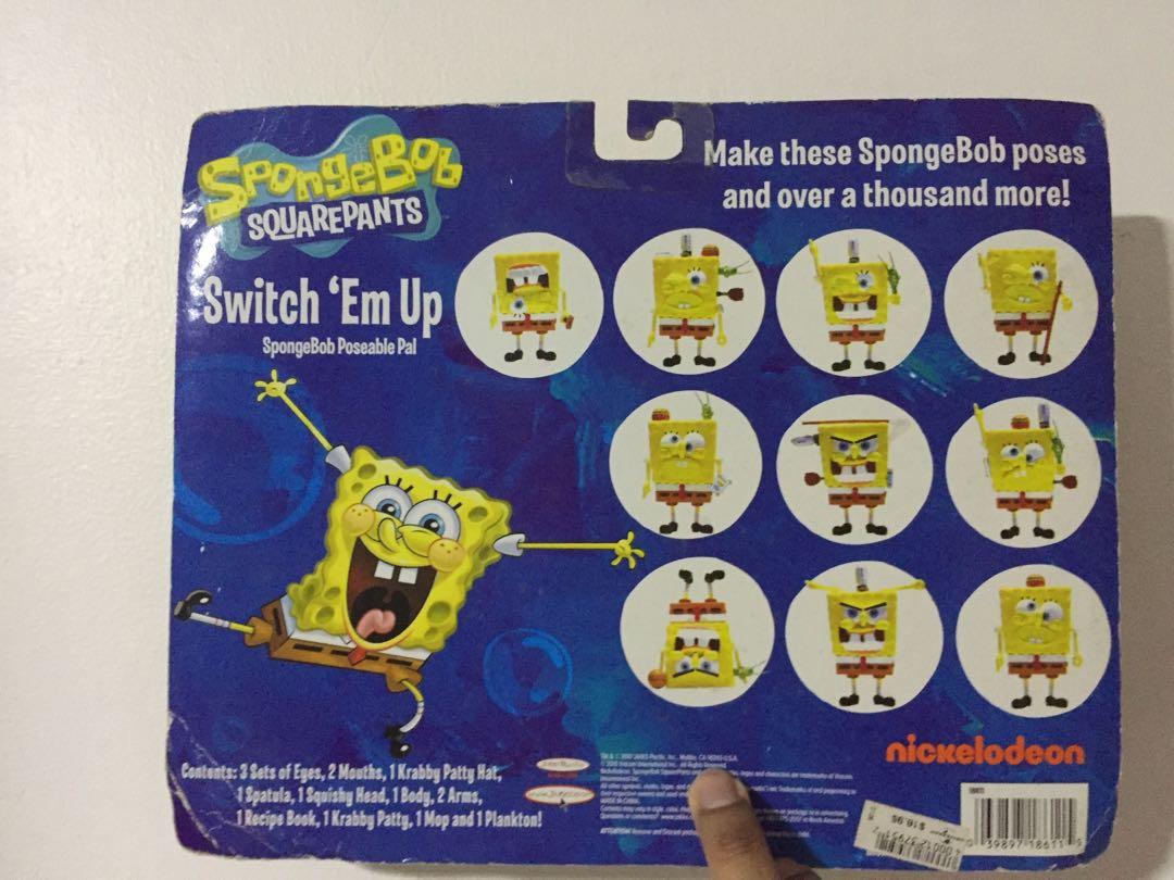 Spongebob Squarepants Nickelodeon Switch Em Up!, Hobbies & Toys, Toys ...