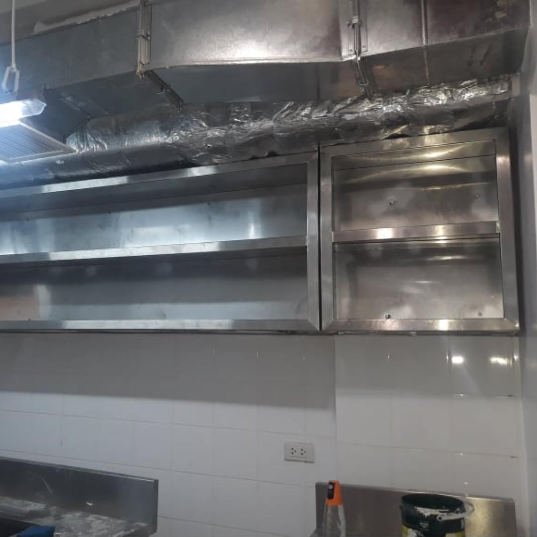 Stainless Wall Shelving cabinet (Category: Food Organization & Storage) located in Caloocan City. Submitted by billiequido (Listing ID 242608998, Image 1). Description: Please READ Price depends on your price and specifications Feel Free to Contact us for free price quotation and site visit all items includes delivery our company specializes in stainless kitchen equipment Kitchen Hood Kitchen sink Preparation table Cooking equipments Stainless Cl