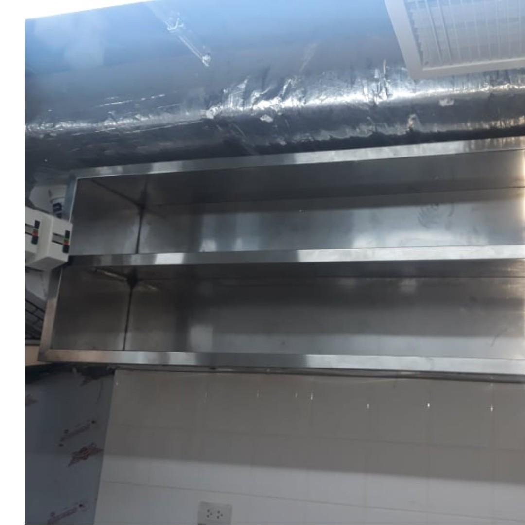 Stainless Wall Shelving cabinet (Category: Food Organization & Storage) located in Caloocan City. Submitted by billiequido (Listing ID 242608998, Image 2). Description: Please READ Price depends on your price and specifications Feel Free to Contact us for free price quotation and site visit all items includes delivery our company specializes in stainless kitchen equipment Kitchen Hood Kitchen sink Preparation table Cooking equipments Stainless Cl