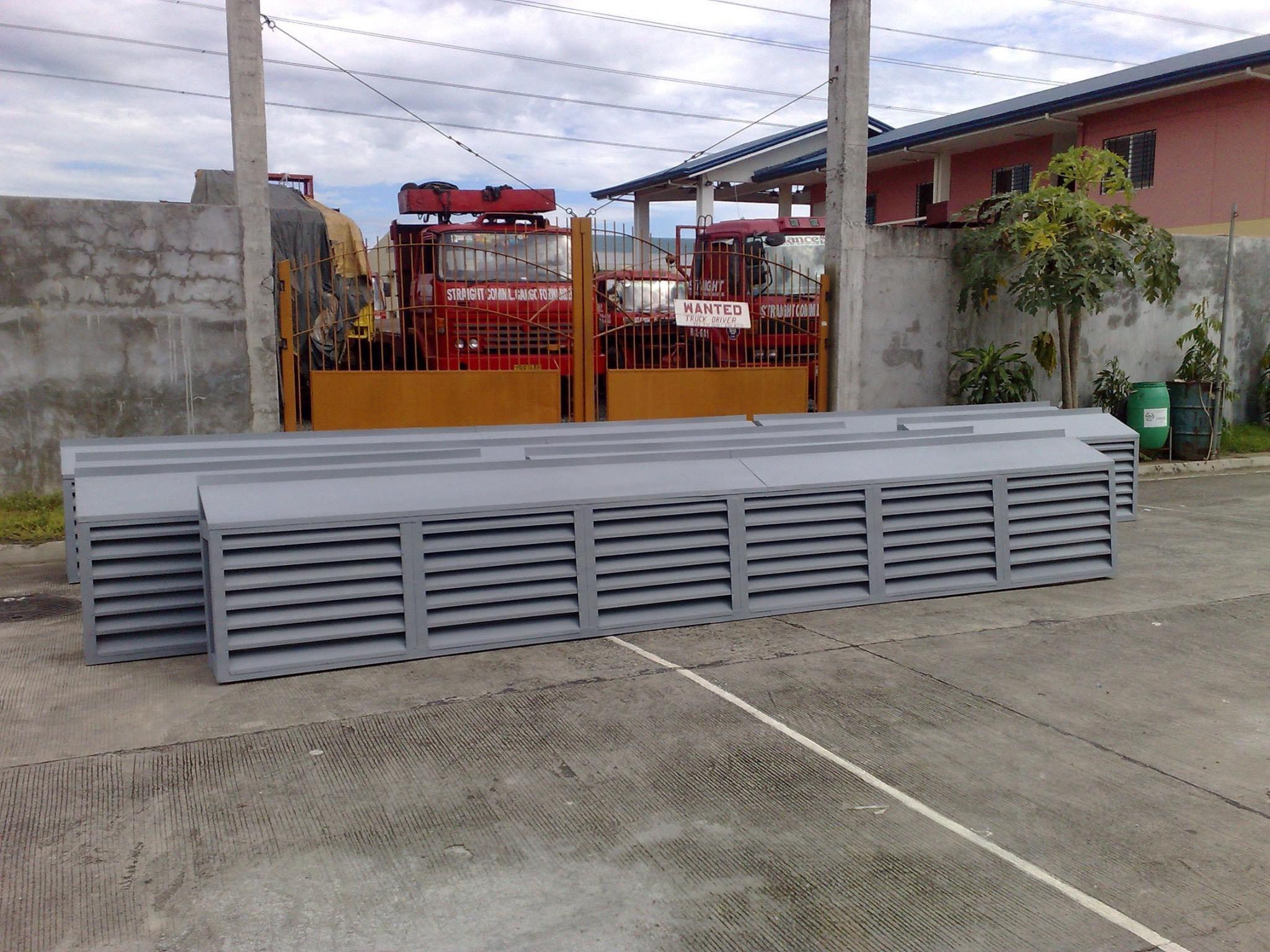 Steel Louvers for Ventilation, Doors, and Gates., Commercial