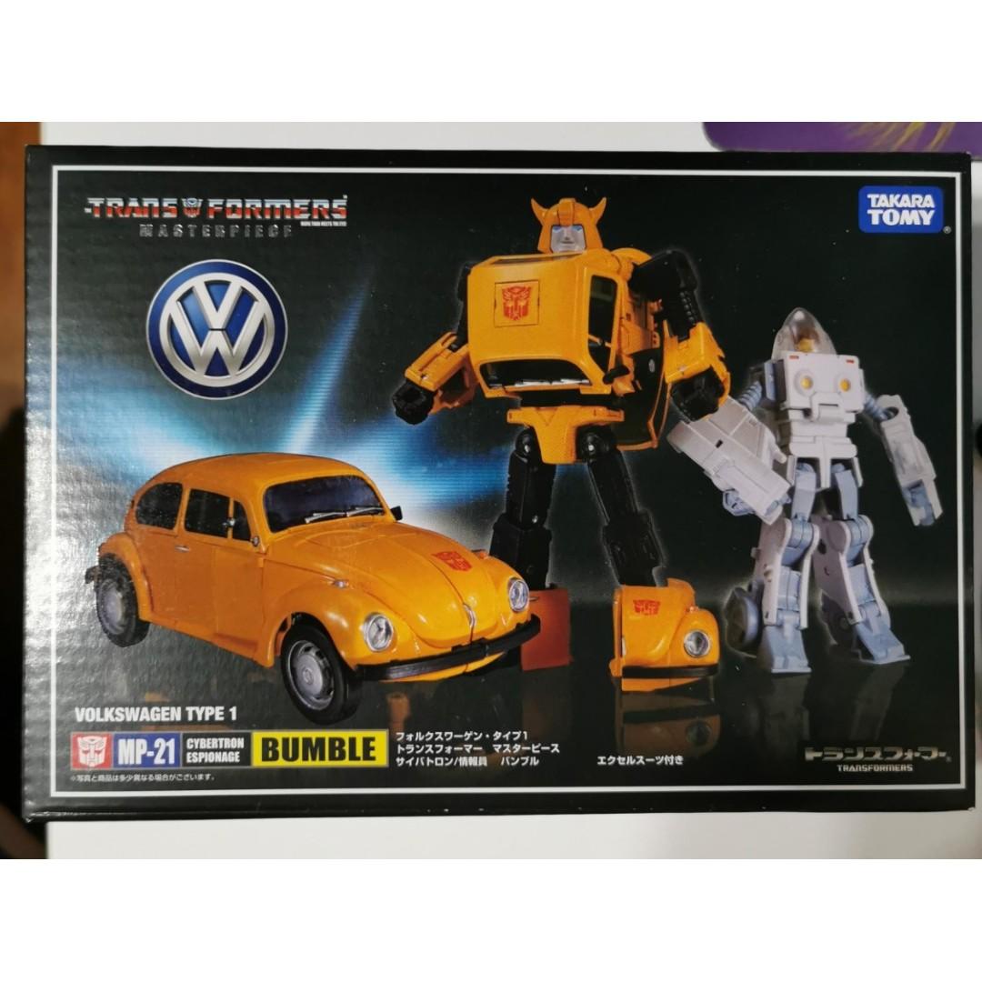 Takara Tomy Transformers Masterpiece Mp 21 Bumble Autobots Not Prime Volkswagen Type 1 Toys Games Bricks Figurines On Carousell