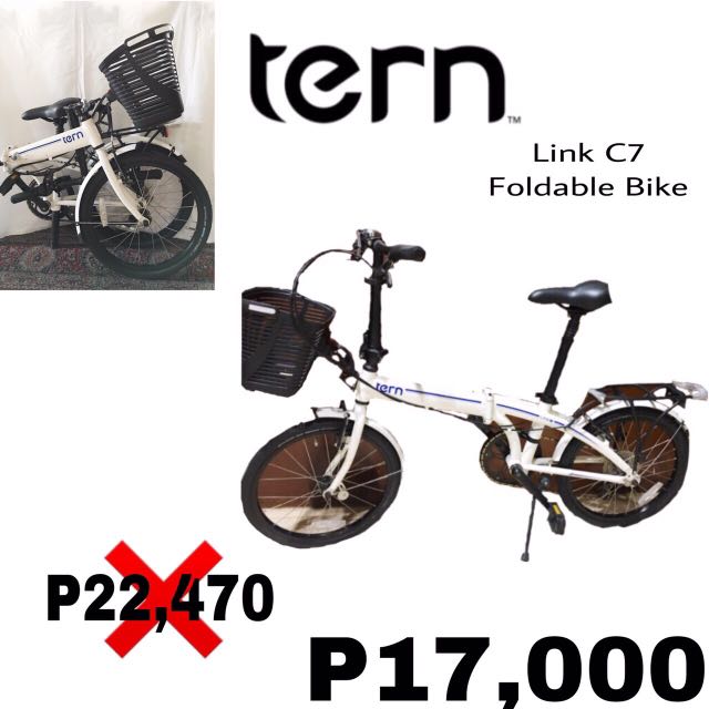 tern c7 folding bike