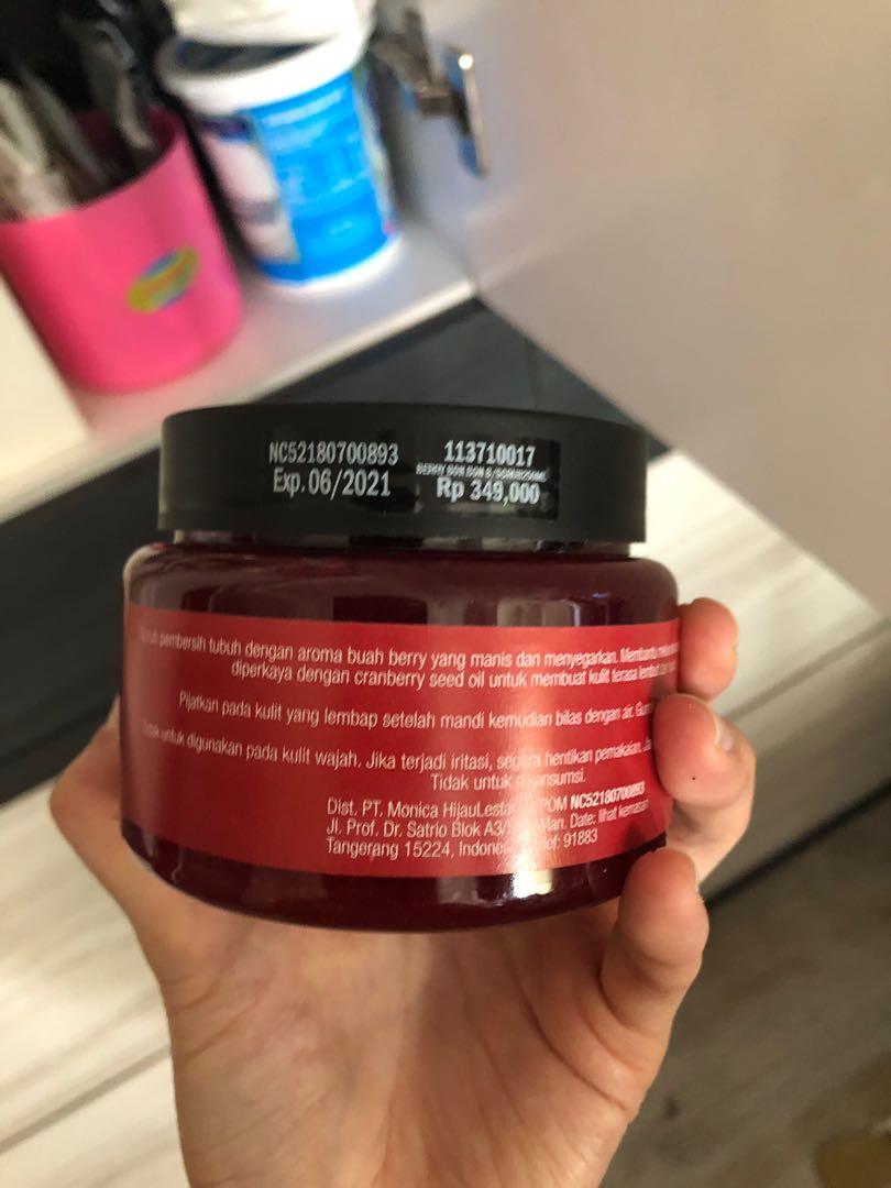 The Body Shop White Musk Shower Gel Berry Bon Bon Body Scrub Health Beauty Skin Bath Body On Carousell