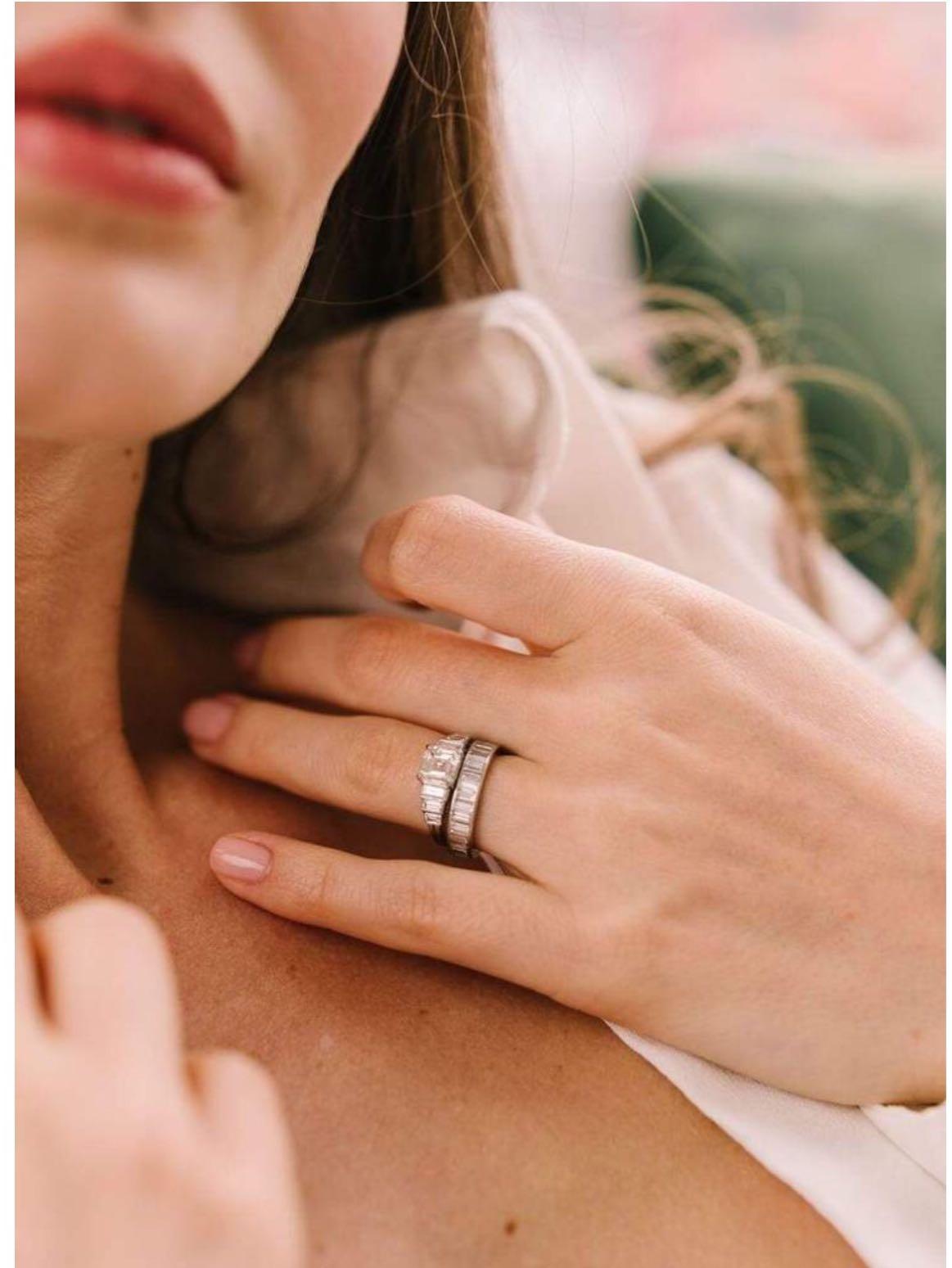 Tiffany channel set band ring on sale
