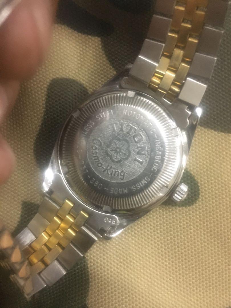 Titoni cosmo king best sale 25 jewels rotomatic price