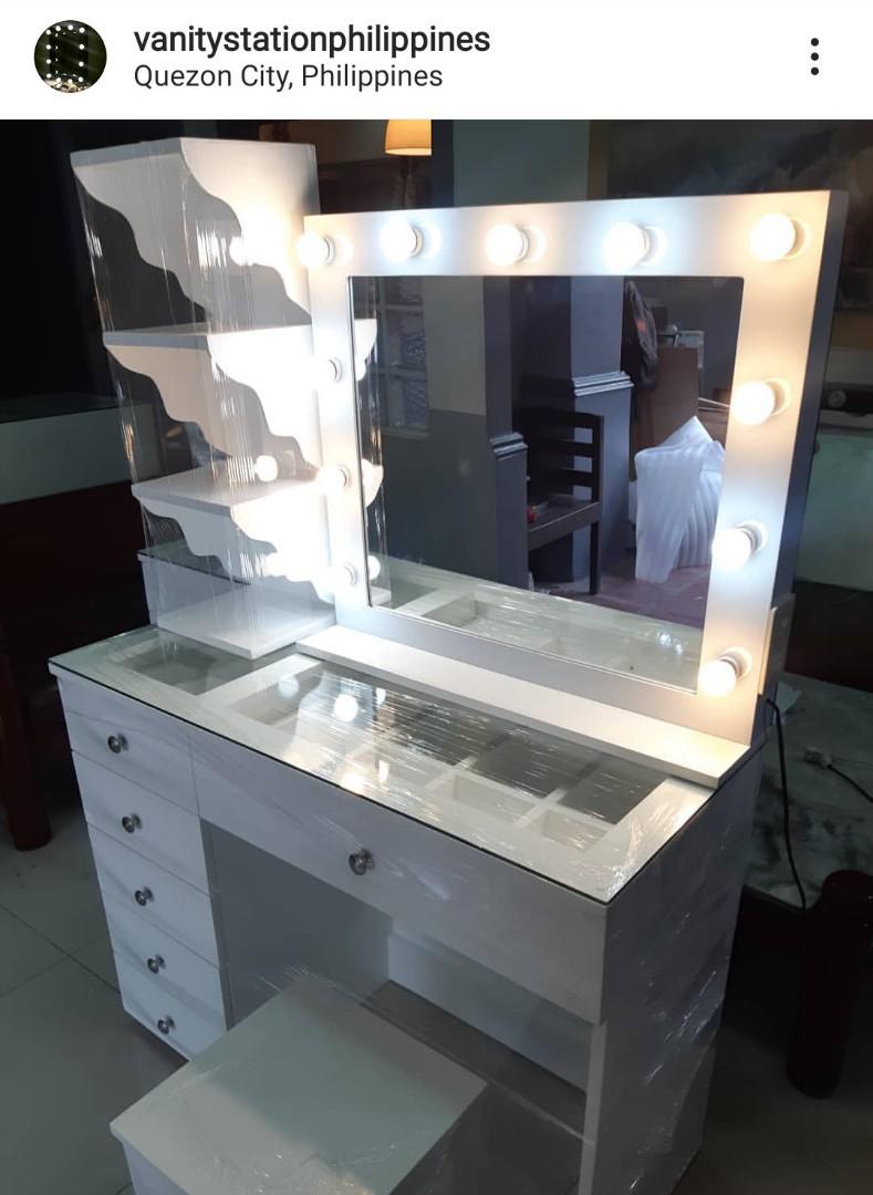 Vanity Table With Vanity Mirror On Carousell